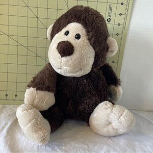 Monkey Brown & Ivory Dan Dee Collector's Choice Soft Plush Stuffed Animal 16"